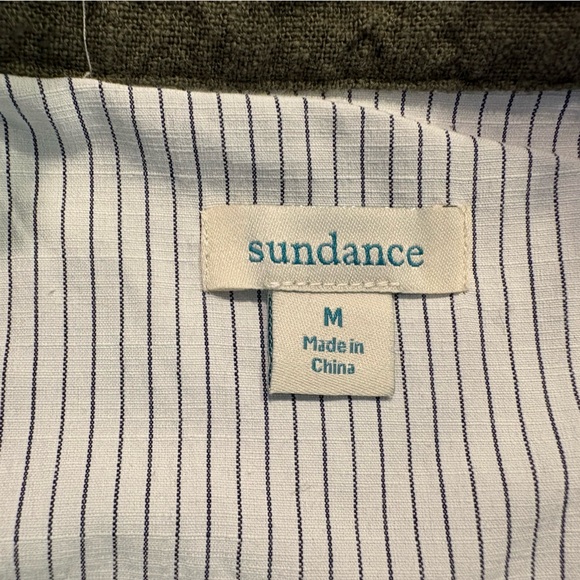 Sundance Womens Tonala Olive Fringed Embroidered Lined Jacket NWOT S/M* Boho - Picture 7 of 8